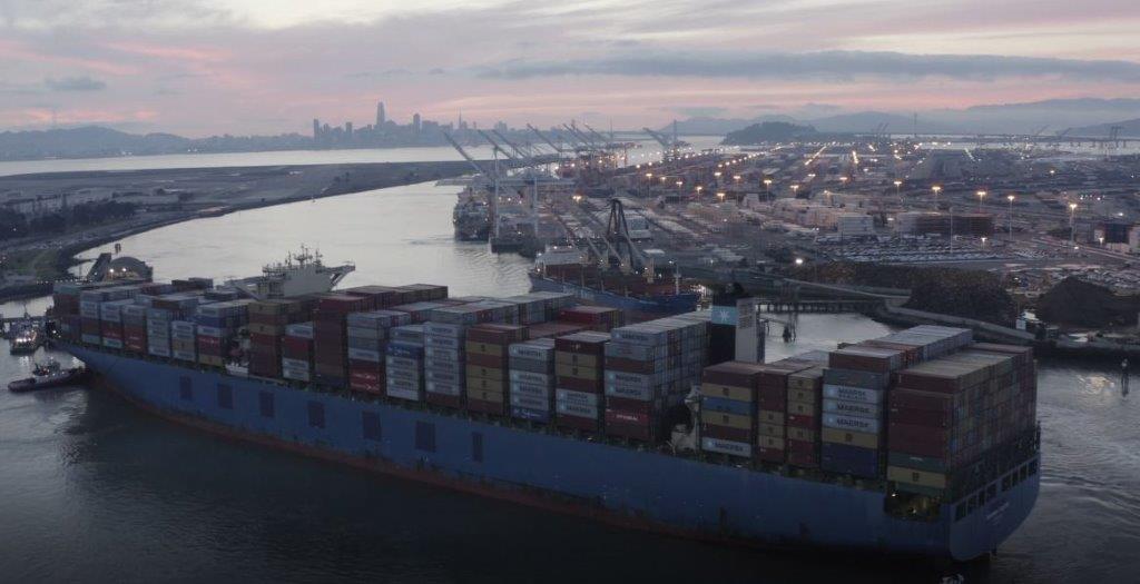Port of Oakland hybrid electric cranes deliver major emissions savings