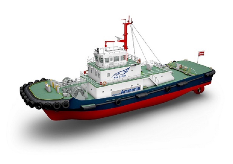 Joint R&D Starts for Practical Application of Ammonia-fueled Tugboat