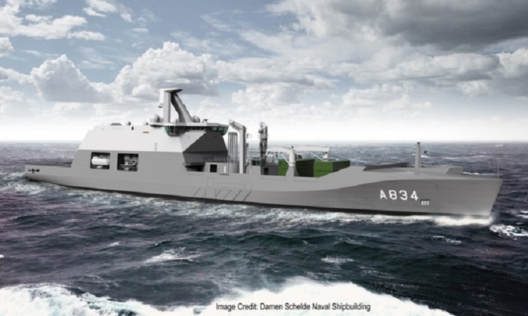 GE to Provide Electric Propulsion Systems to Royal Netherlands Navy new Combat Support Ship