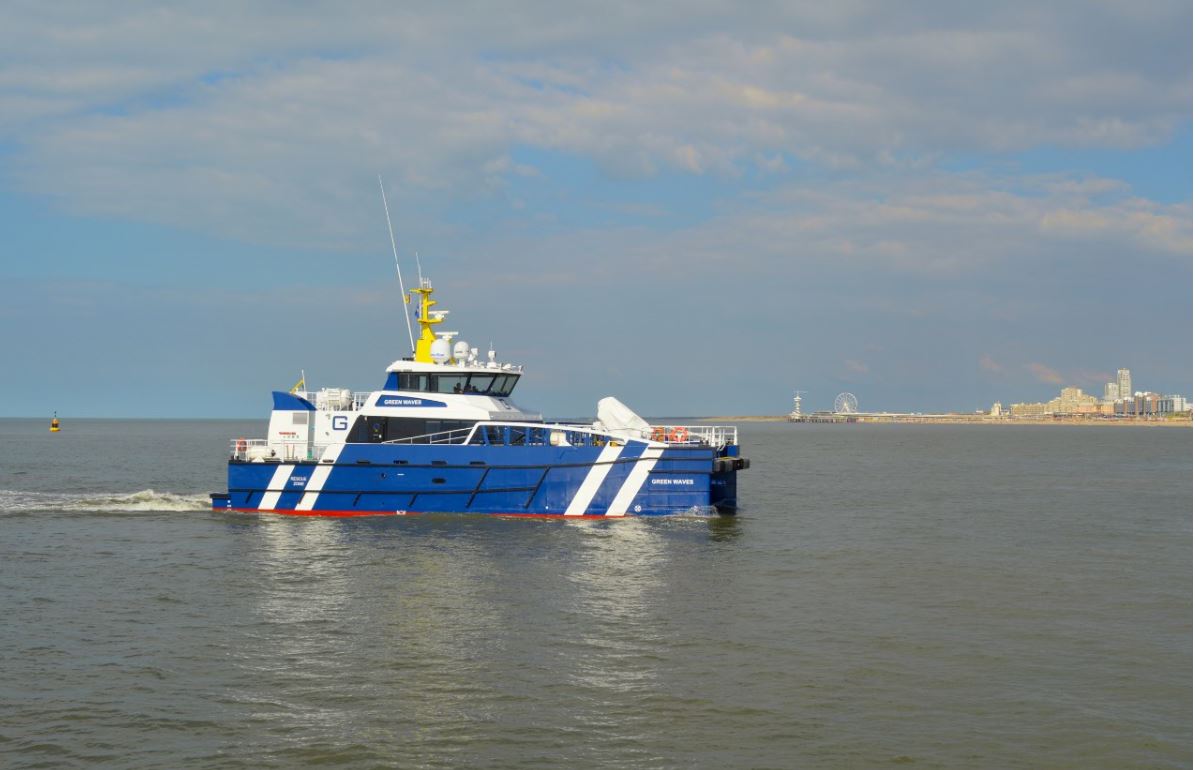 First Dutch delivery for Damen’s new Fast Crew Supplier