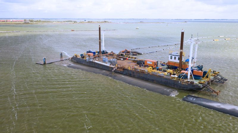 Van Oord successfully applies Atlantis tubes at Fish Migration River project