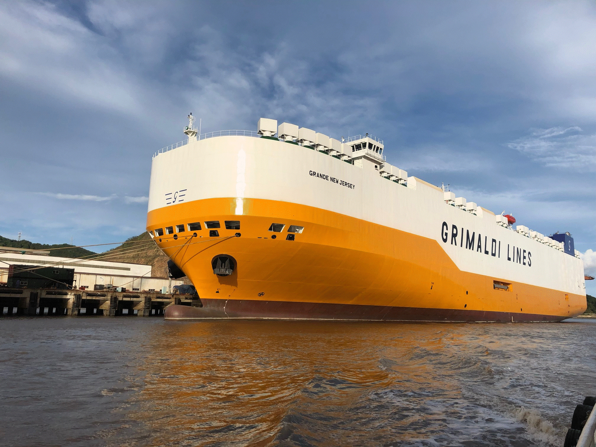 The Grimaldi Group Takes Delivery of The Grande New Jersey