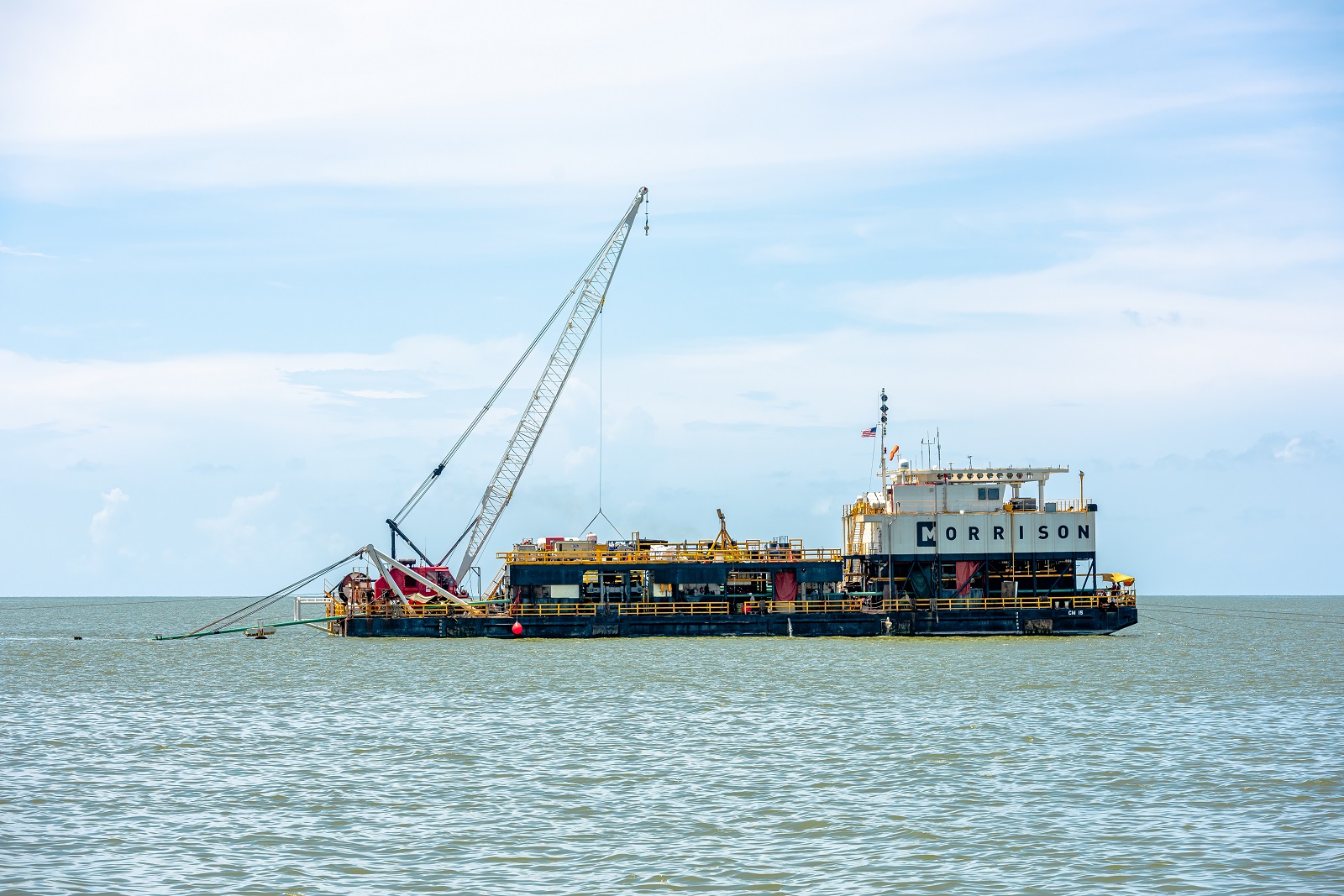 Morrison Successfully Completes Pipeline Installation in Gulf of Mexico Shelf, Achieving Milestone