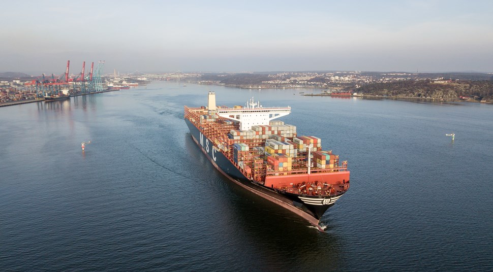 Green light for a deeper fairway at the Port of Gothenburg