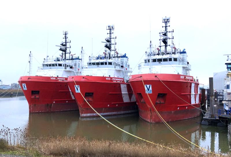 Three VROON platform-supply vessels to be recycled