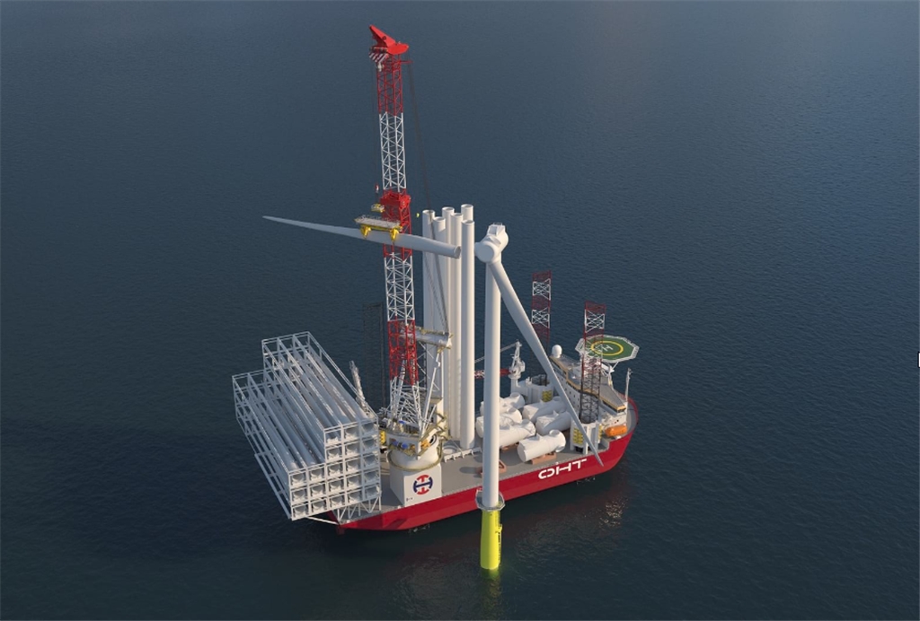 OHT Signs Shipbuilding Contract for their First Jack-up Installation vessel