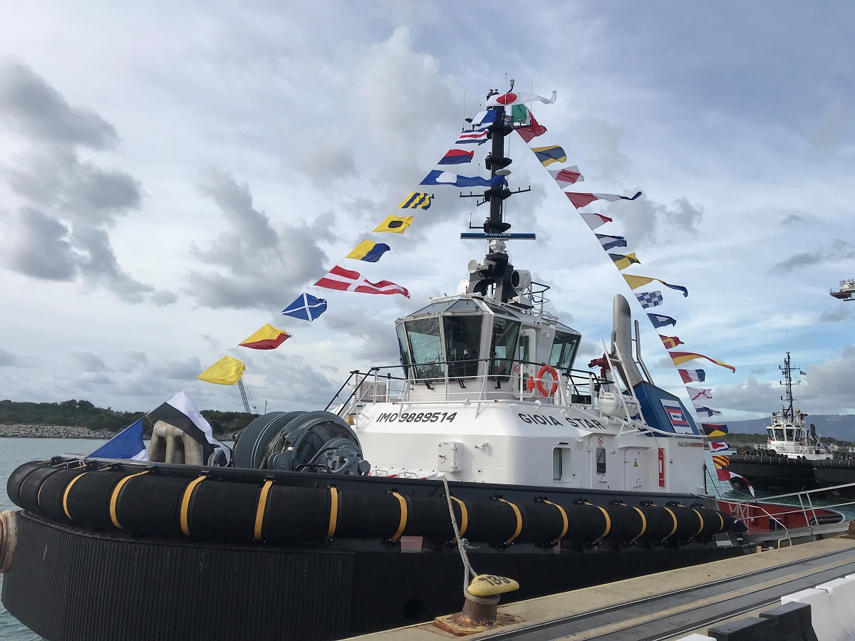 Damen Delivers ASD Tug 2813 to Con.Tug in Italy