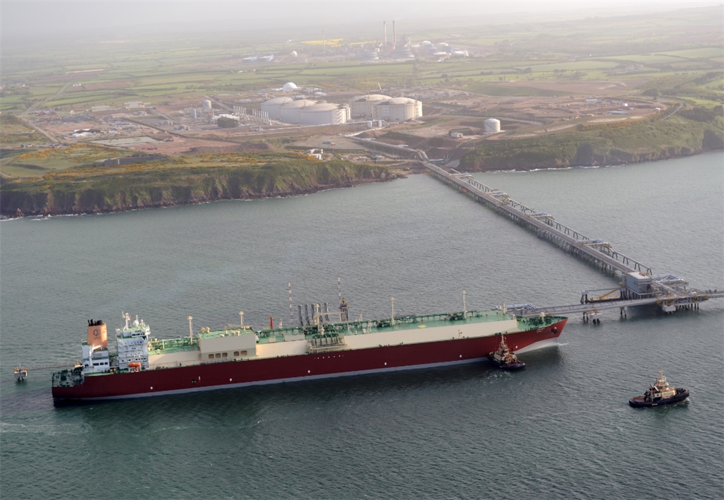 Qatar Petroleum books 7.2 MTPA of LNG receiving and storage capacity up to 2050 in the United Kingdom
