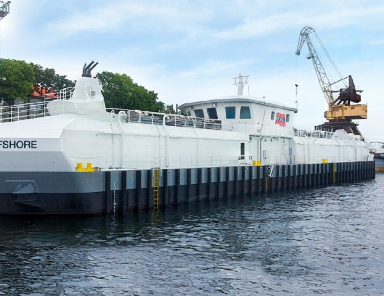 BLRT Grupp built a unique offshore fish farming barge