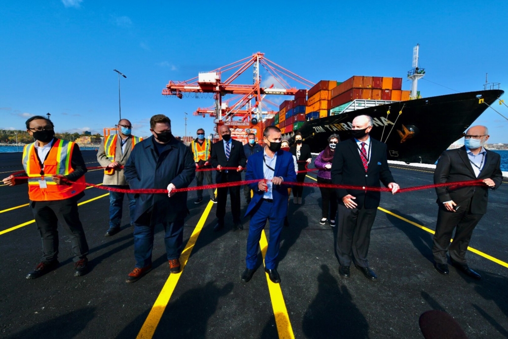 Deep Water Berth Extension At Port of Halifax Fully Operational