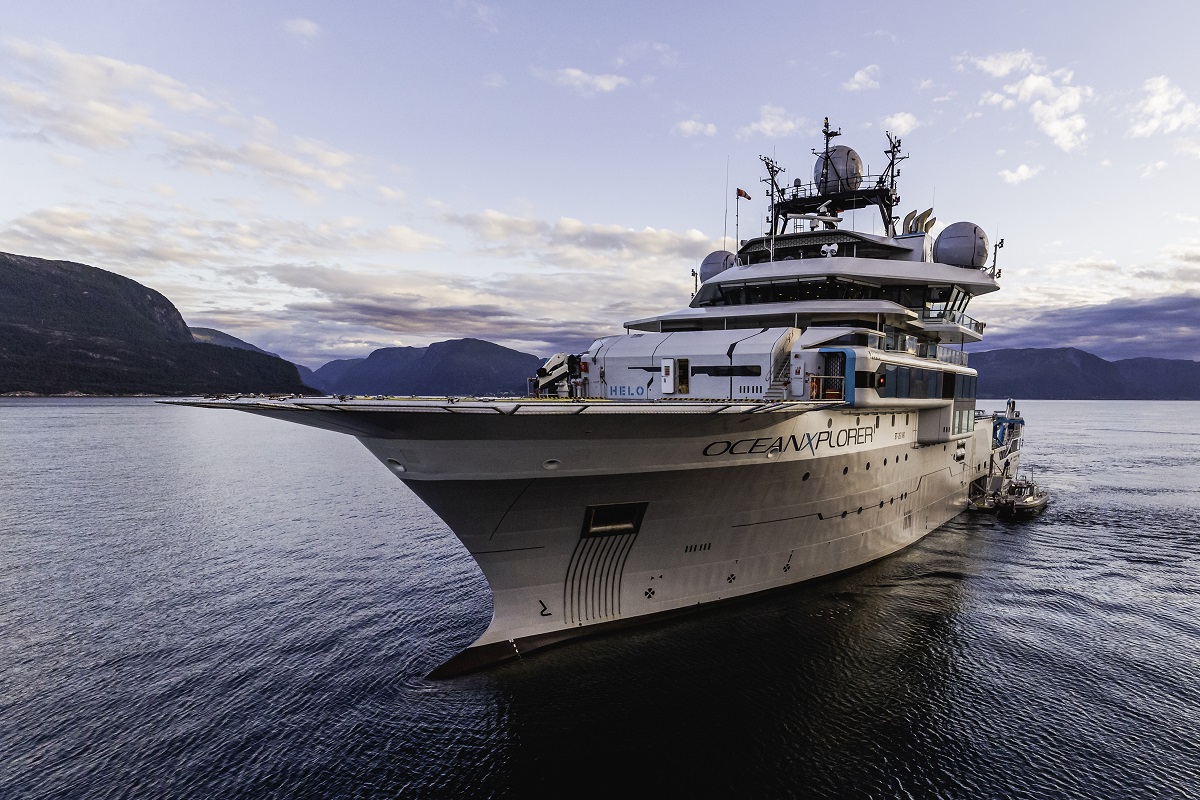 Damen Shipyards Group completes the extensive rebuild of 'OceanXplorer'