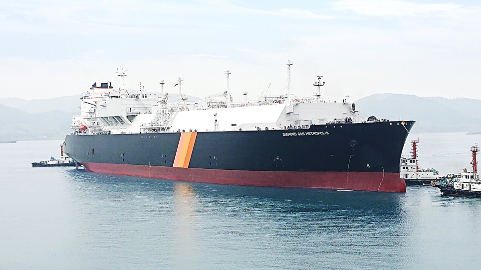 New LNG Carrier Delivered and Assigned to Cameron LNG Project