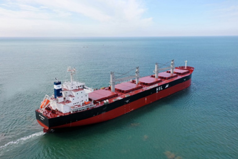 Kawasaki Heavy Industries Delivers Bulk Carrier HSL MEXICO To Stiringaster Line