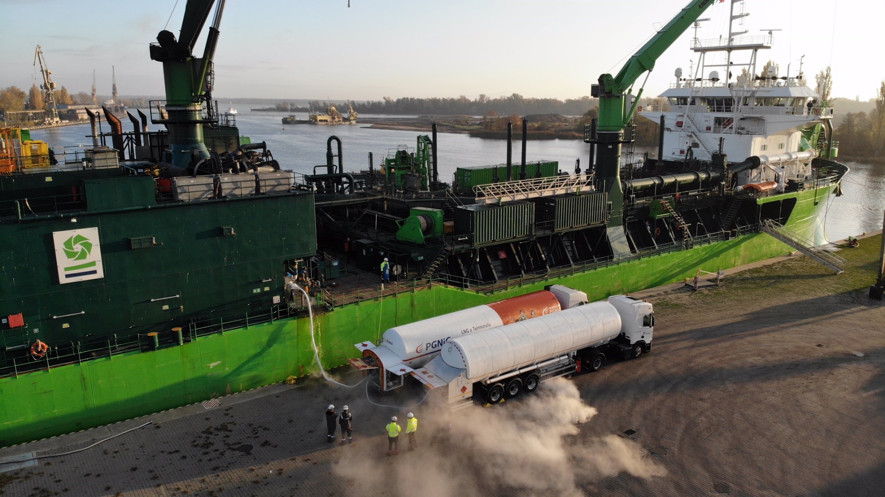 PGNiG and LOTOS: first LNG bunkering in Szczecin