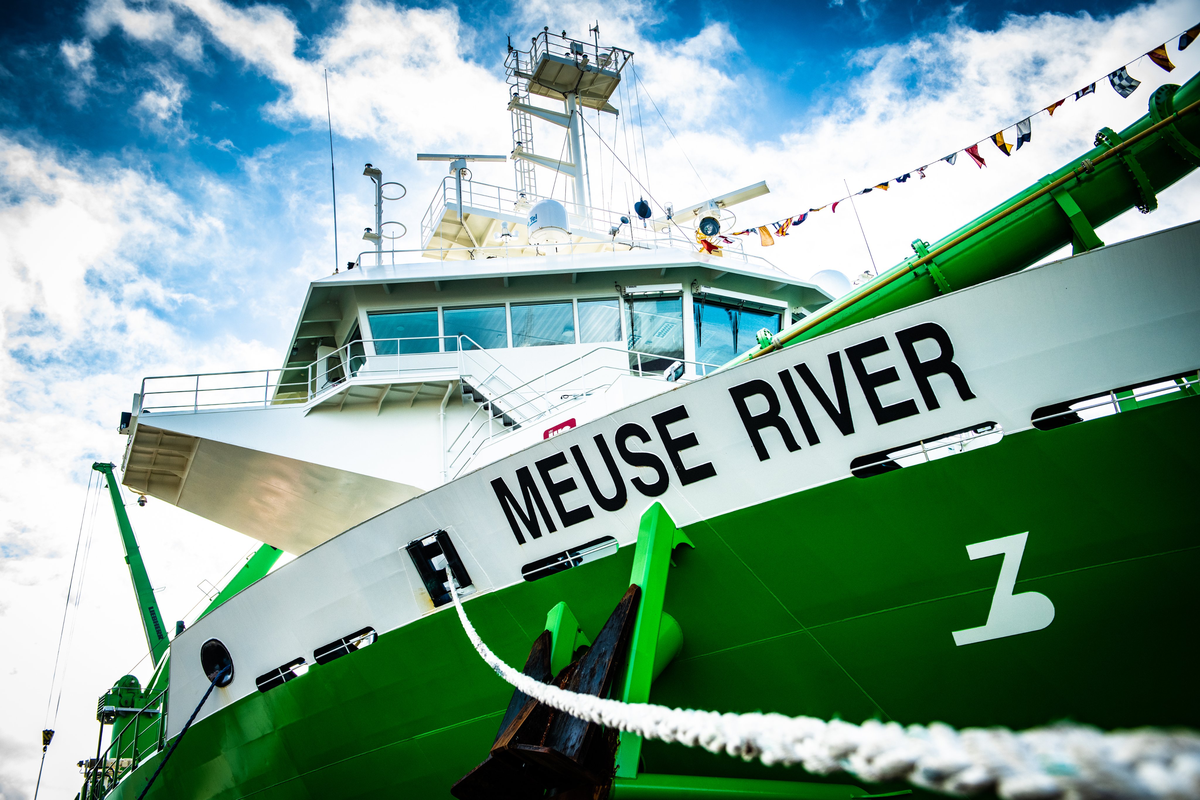 DEME holds virtual naming ceremony for next-generation trailing suction hopper dredgers Bonny River and Meuse River