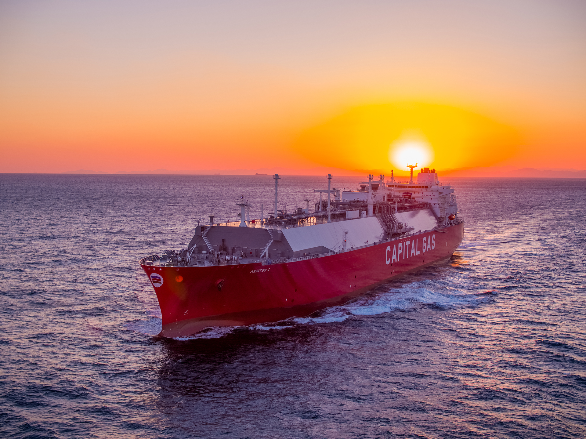 Capital Gas Takes Delivery of LNG Carrier Aristos I