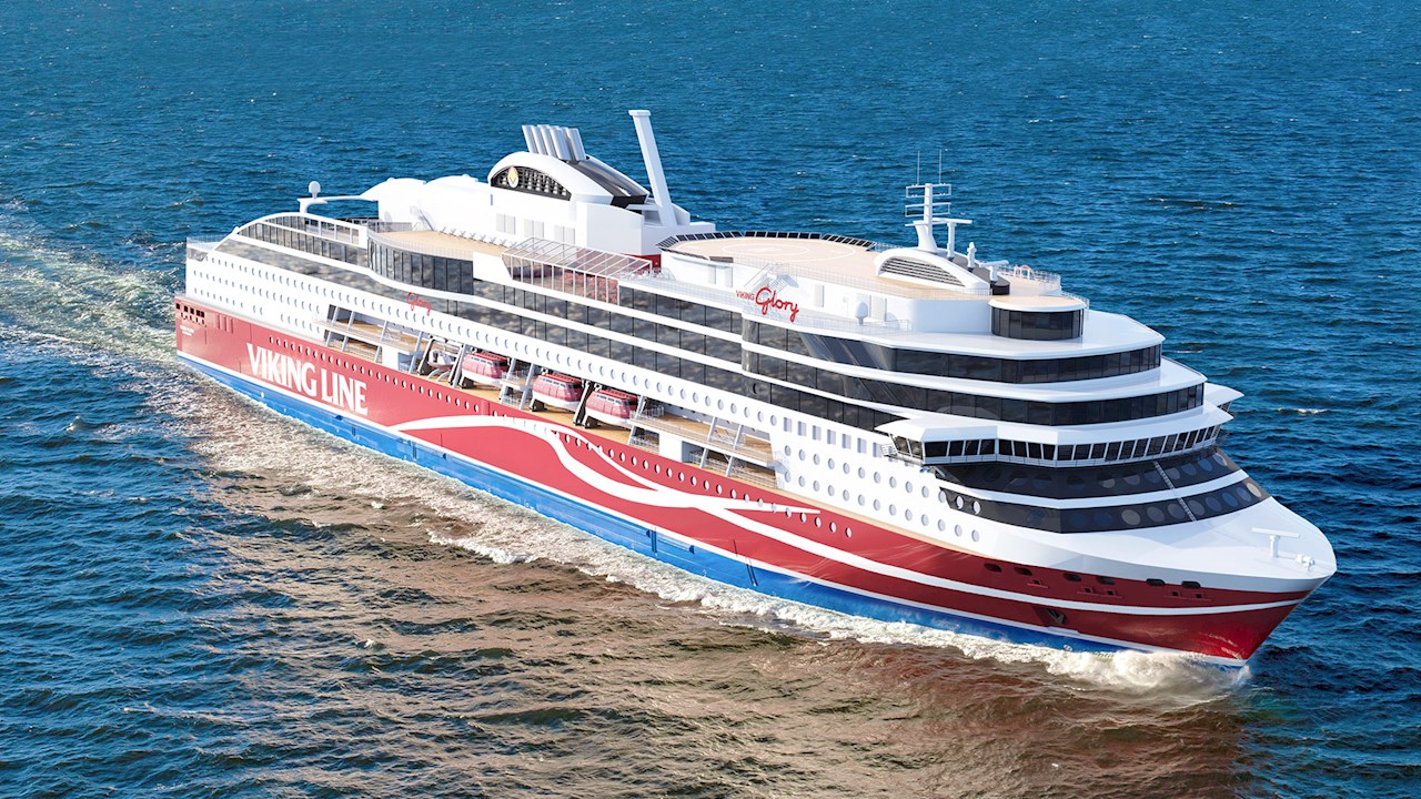 Azipod® propulsion keeps Viking Line on course for greener seas