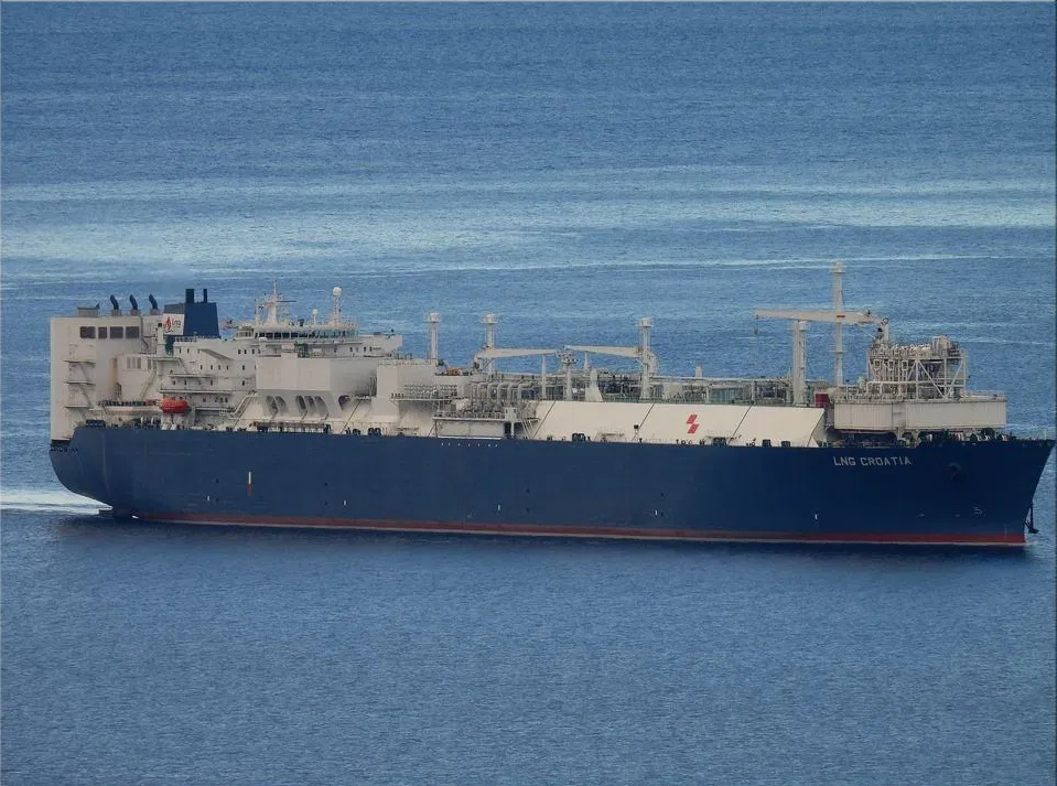 FSRU vessel LNG CROATIA sailed from Viktor Lenac shipyard