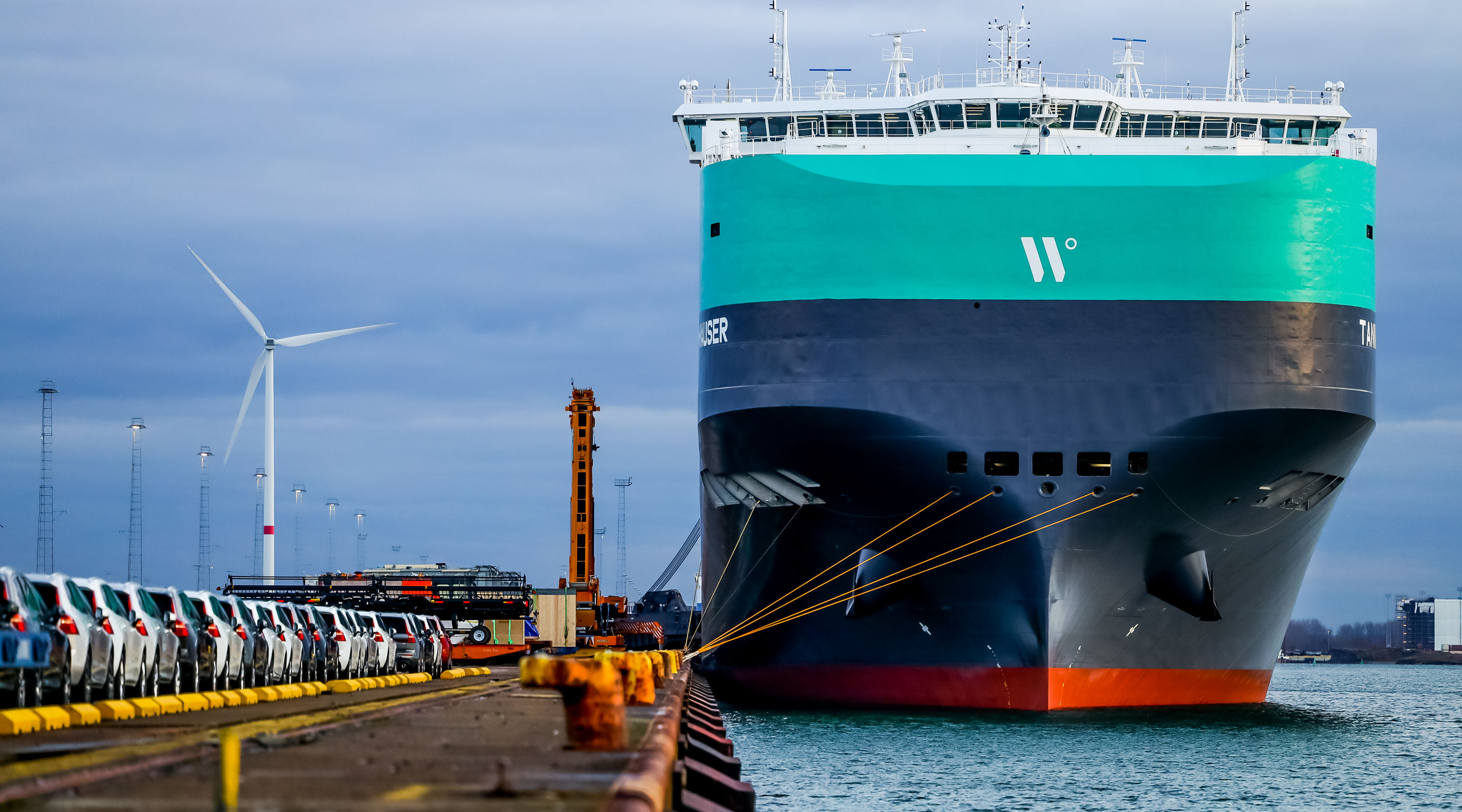 A first-of-its-kind naming ceremony for HERO vessel MV Tannhauser