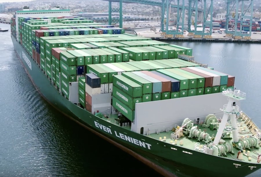 Evergreen takes delivery of two more 12,000 TEU ships