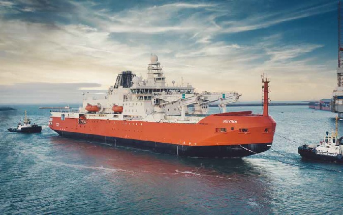 Global pandemic leads to innovative solutions for Australia’s new icebreaker