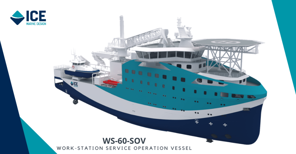 ICE Introduces Cost-effective Service Operation Vessel (SOV) Design