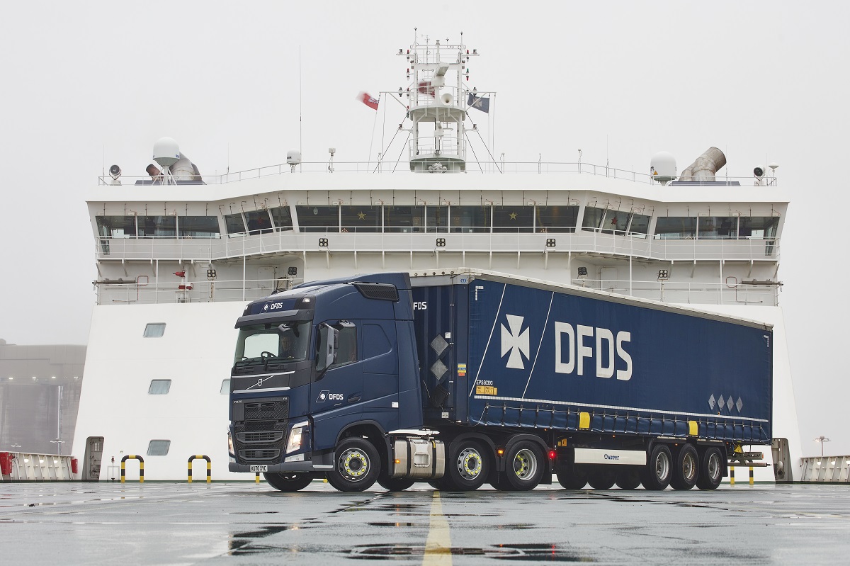 New Volvos sail into service with DFDS