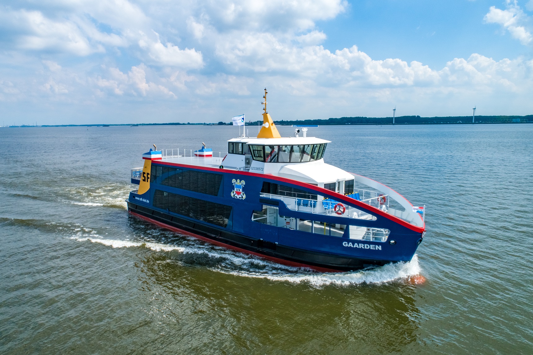 Holland Shipyards Group awarded shipbuilding contract for three additional vessels for Schlepp-und Fährgesellschaft Kiel