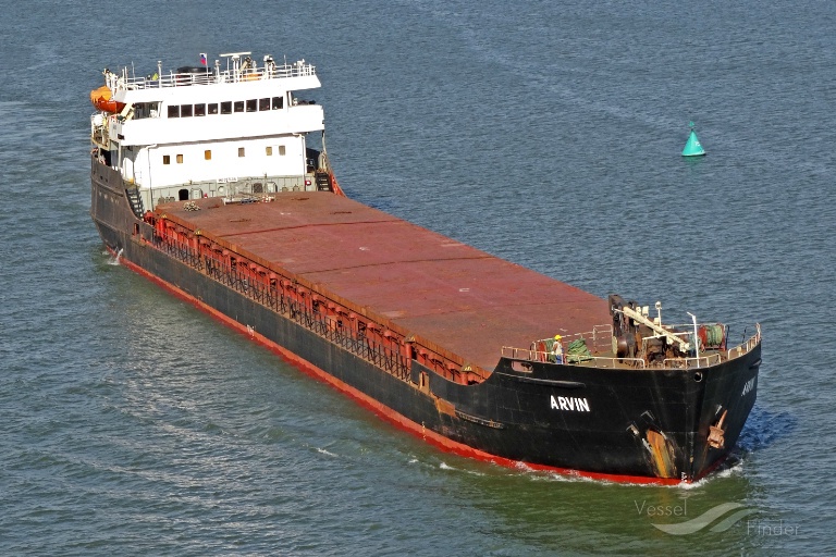 Palau-flagged cargo ship ARVIN sinks in Black Sea, off Turkey