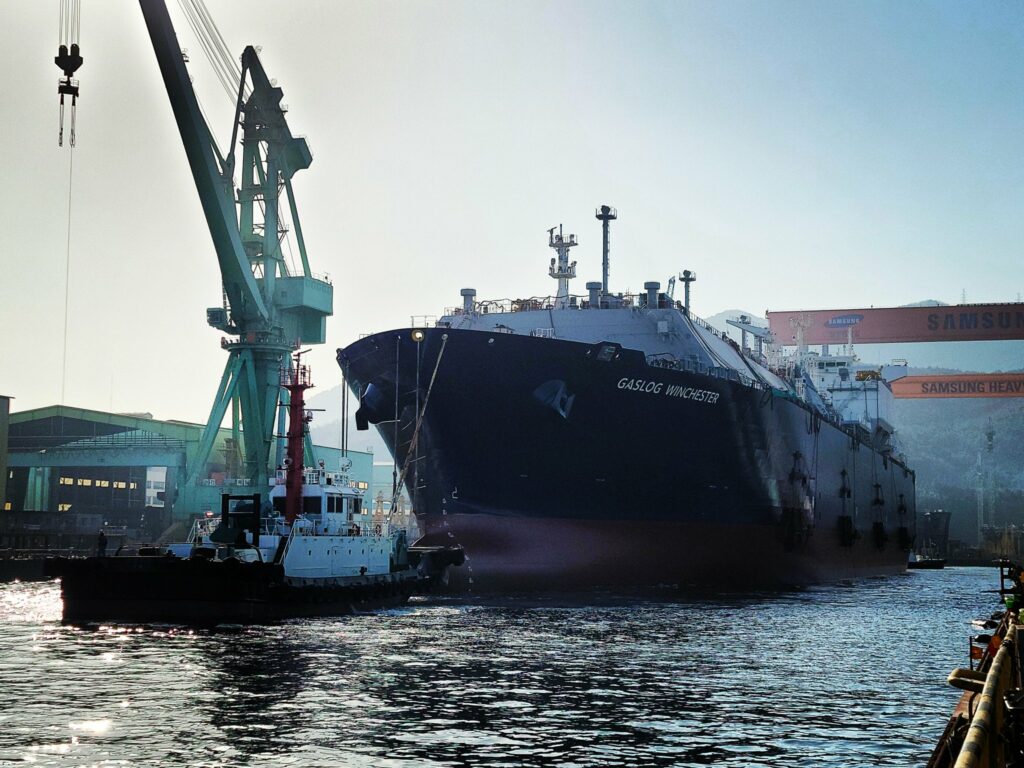 Samsung Heavy Industries launches GasLog’s LNG newbuild