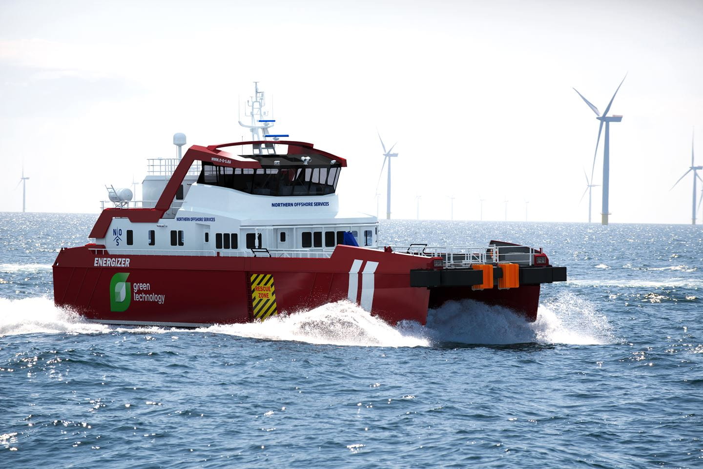 Ørsted is set to welcome three new hybrid crew transfer vessels (CTVs) to assist with the construction at Hornsea Two OWF