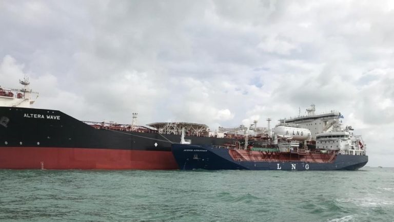 CRYO Shipping performs the largest LNG bunkering in Asia