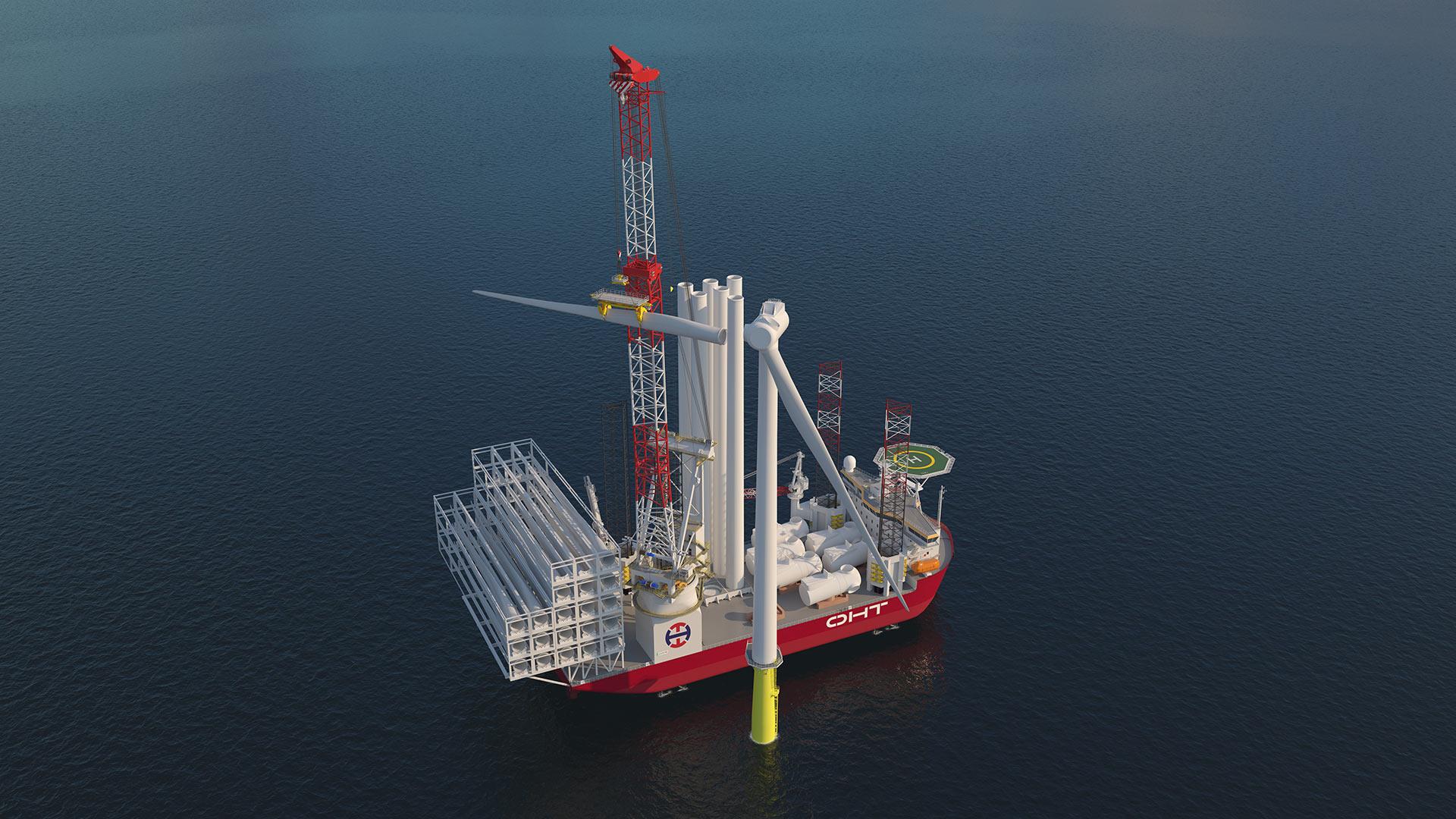 NOV wins contract for OHT wind turbine installation vessel new build