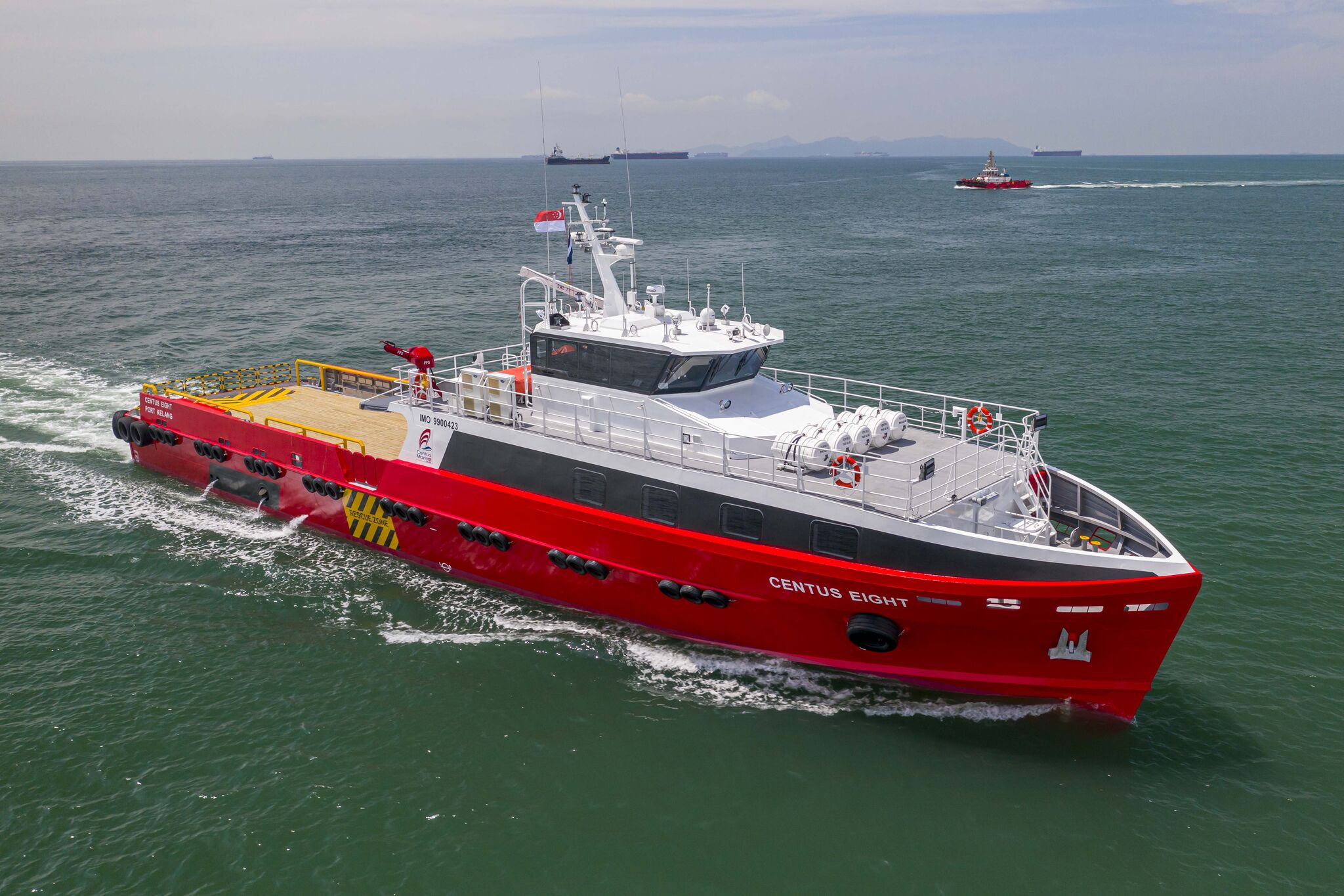 Strategic Marine Delivers Fast Crew Boat to Centus Marine