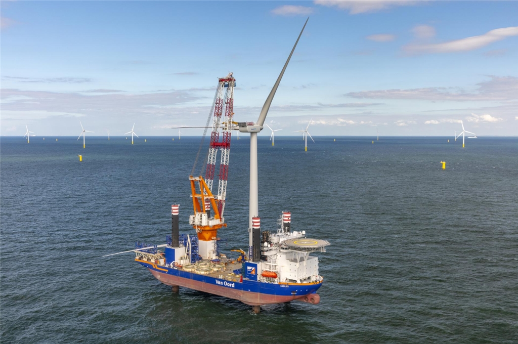 Van Oord celebrates final milestone Borssele III & IV offshore wind farm