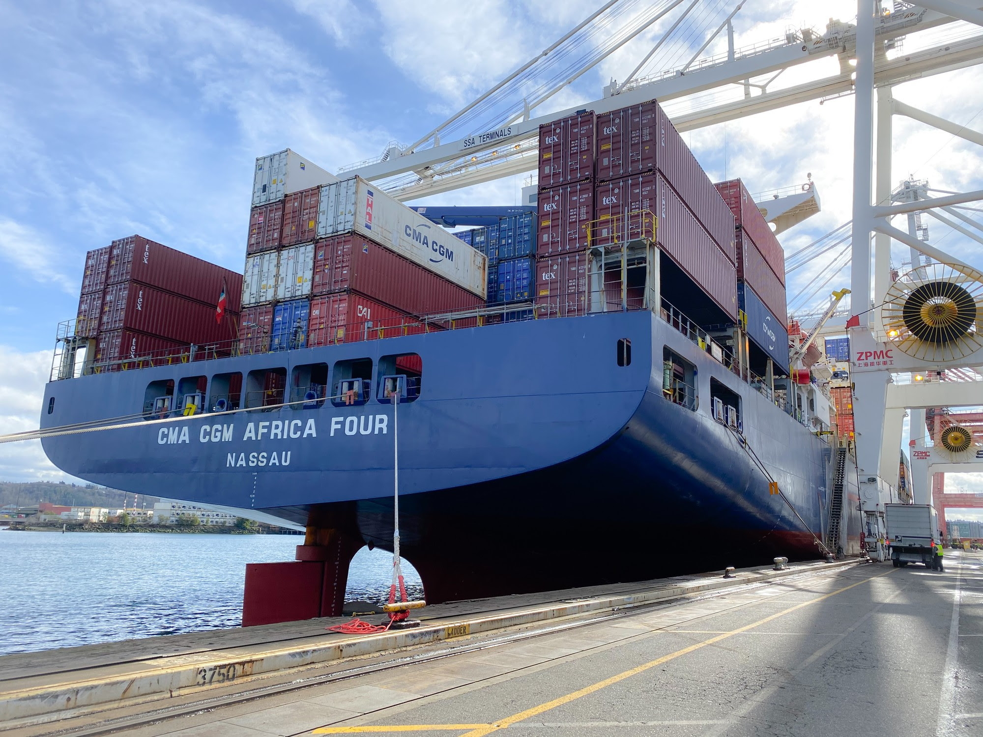 The Northwest Seaport Alliance welcomes new CMA CGM service to Seattle