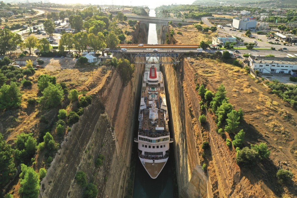 corinth canal cruises 2022