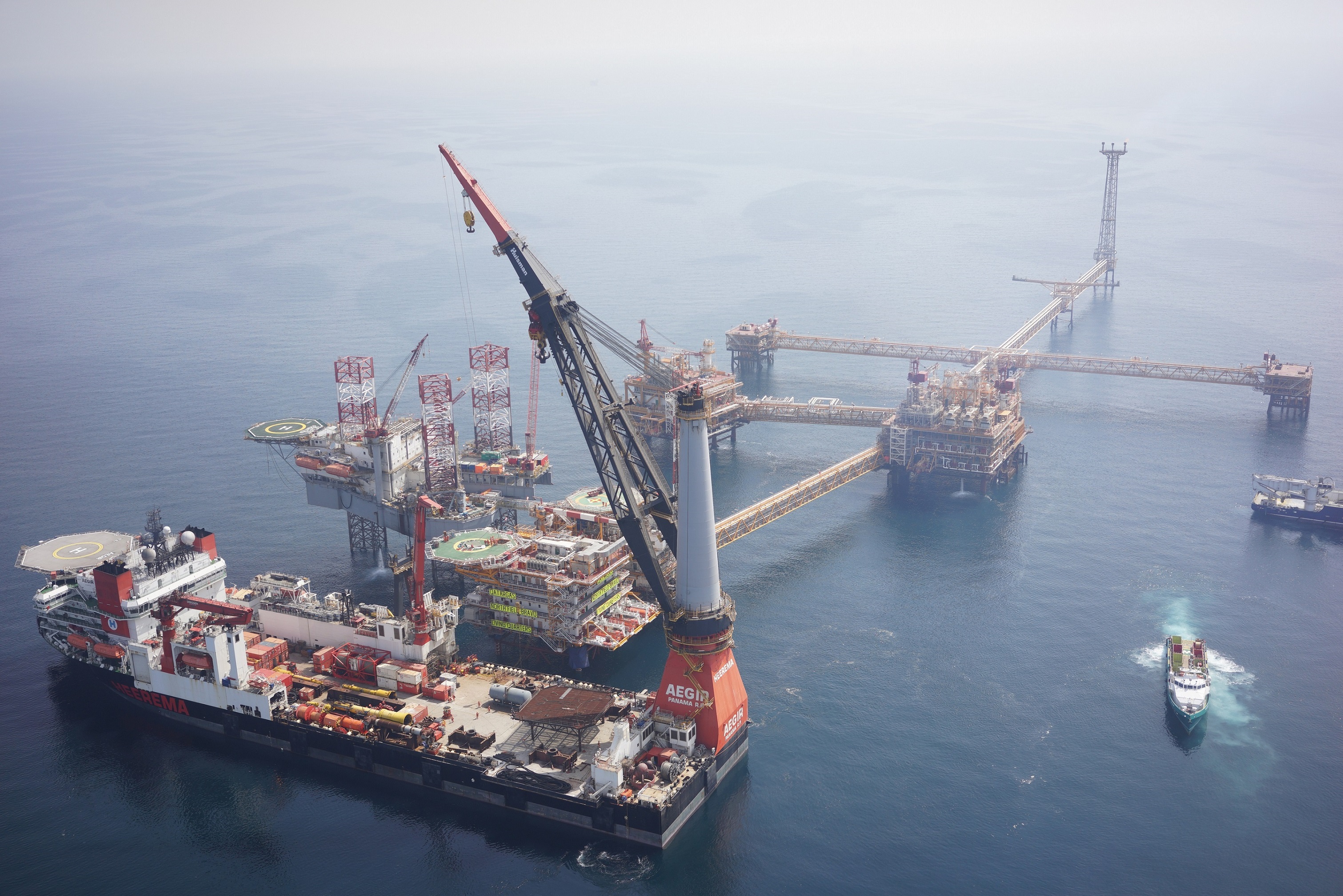 Saipem awarded a new contract by Qatargas worth over 1 billion USD for the North Field Production Sustainability Pipelines Project