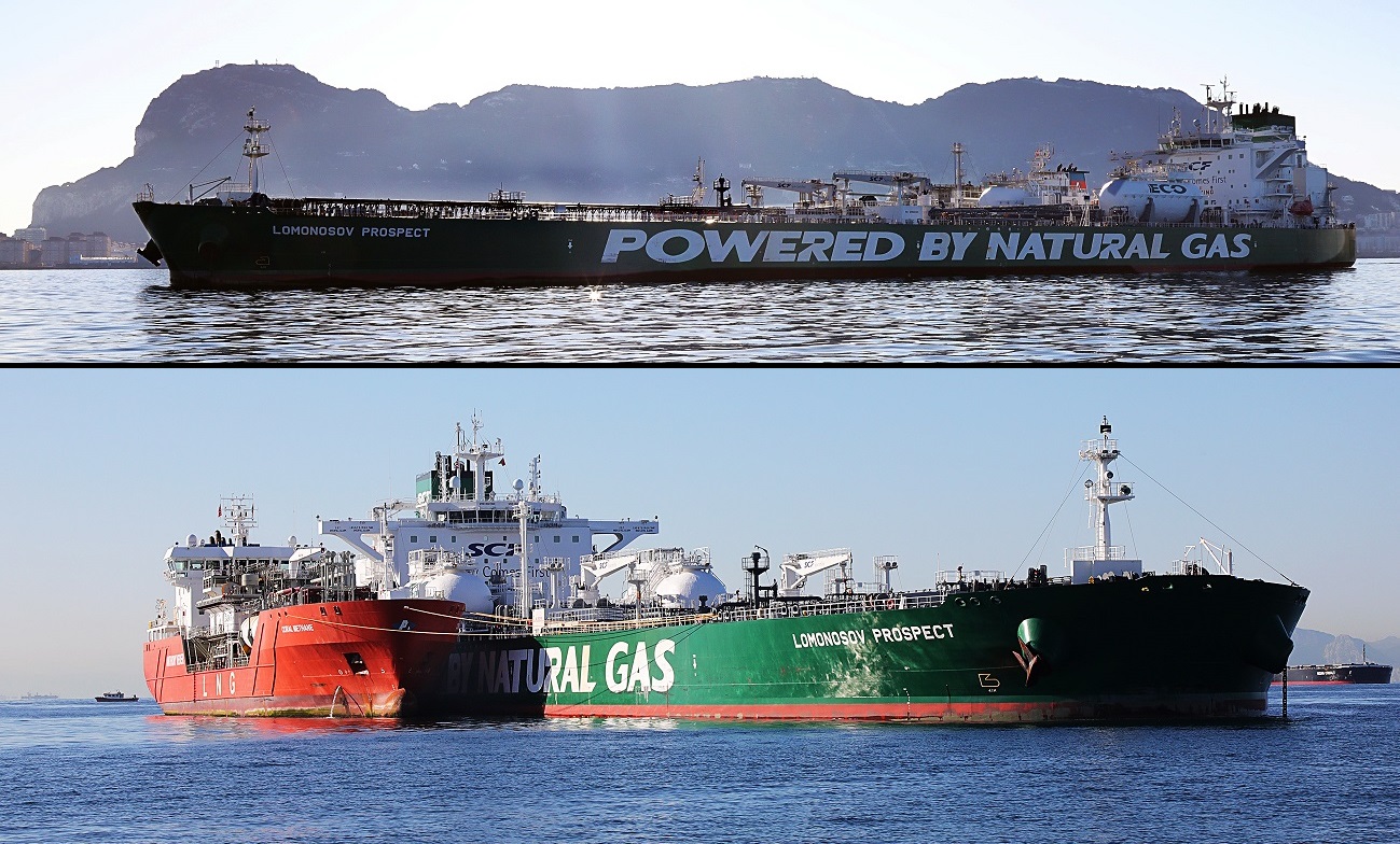 First LNG bunkering completed in Gibraltar by Shell