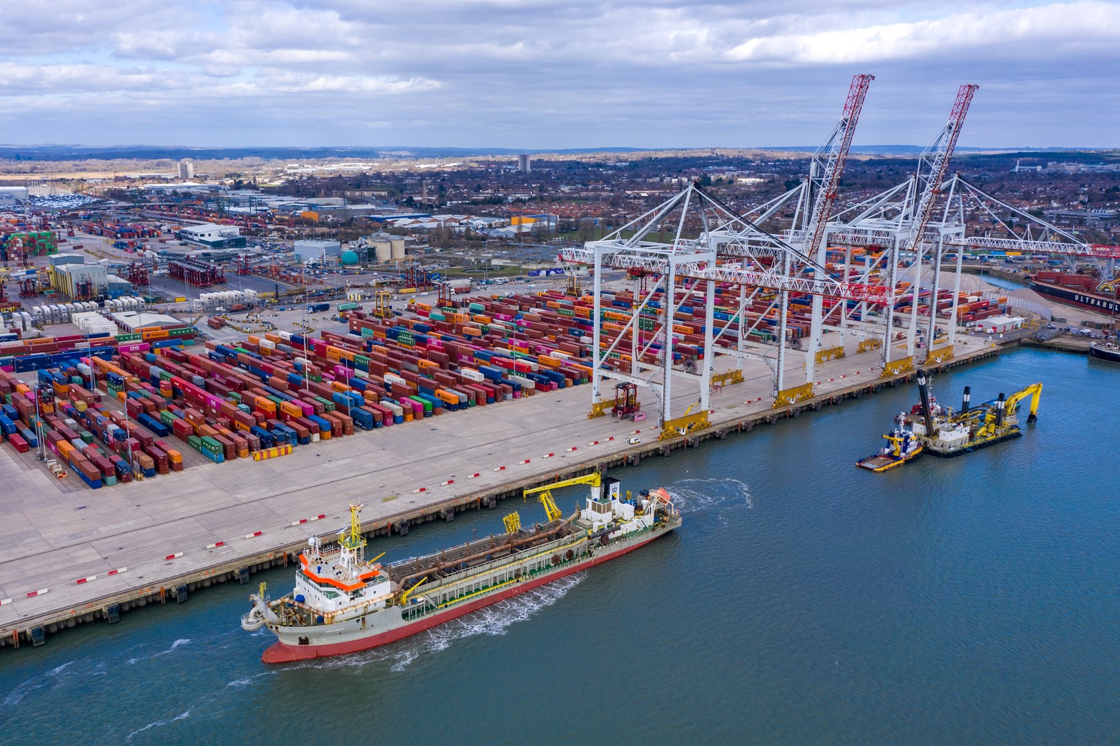 DP World announces £40 million pounds worth of investment at its Southampton terminal to meet growing customer demand over the next decade 