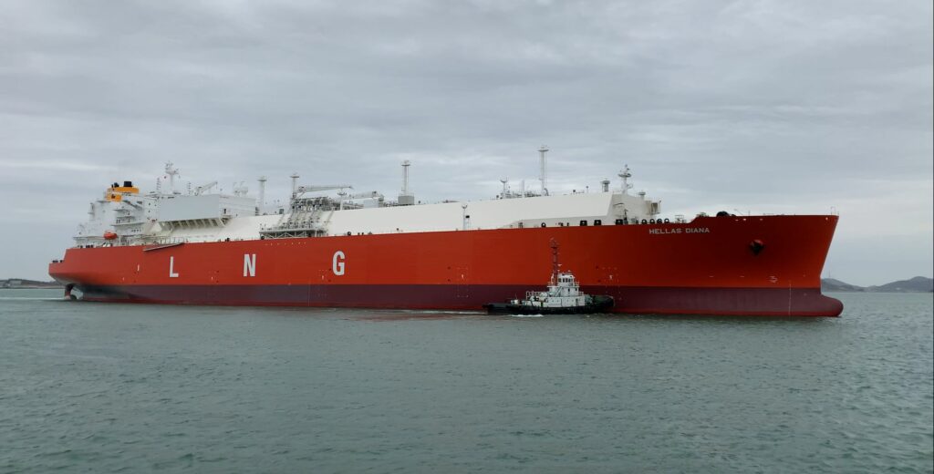 Latsco takes delivery of its first LNG tanker