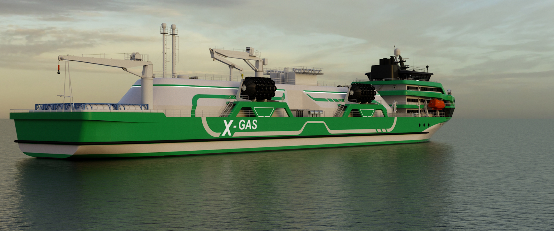 KNUD E. HANSEN X-Gas Project Leads the Charge in Next Generation sustainable fuel Transport & Bunkering