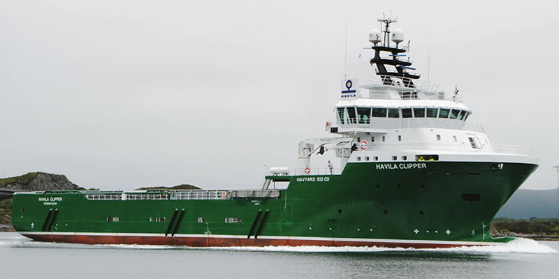 Havila Shipping signs contract with Equinor Energy for the PSV Havila Clipper