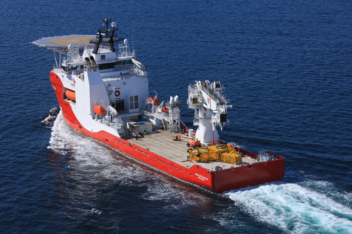 Siem Offshore wins contract award for Siem Spearfish