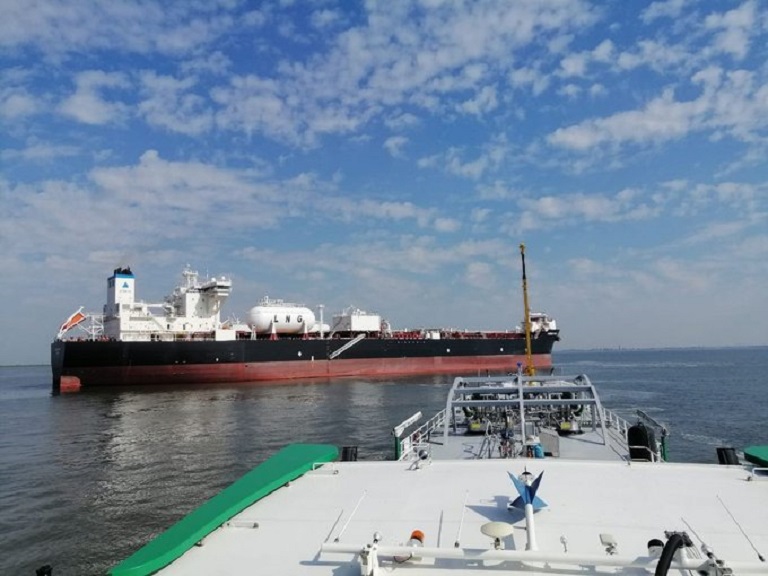 Titan LNG’s second FlexFueler springs into action