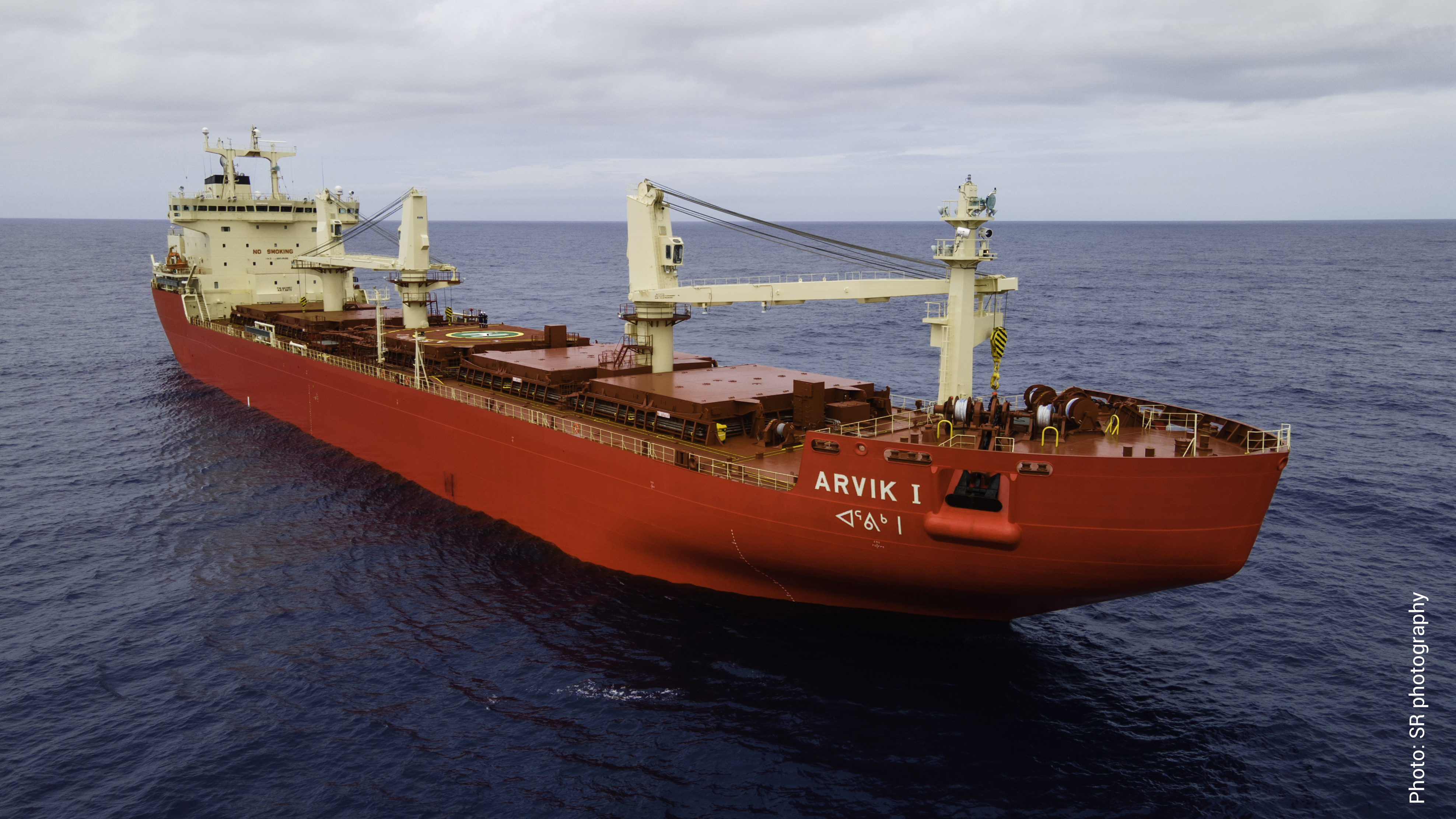 Fednav welcomes the mv Arvik I - its newest icebreaking bulk carrier