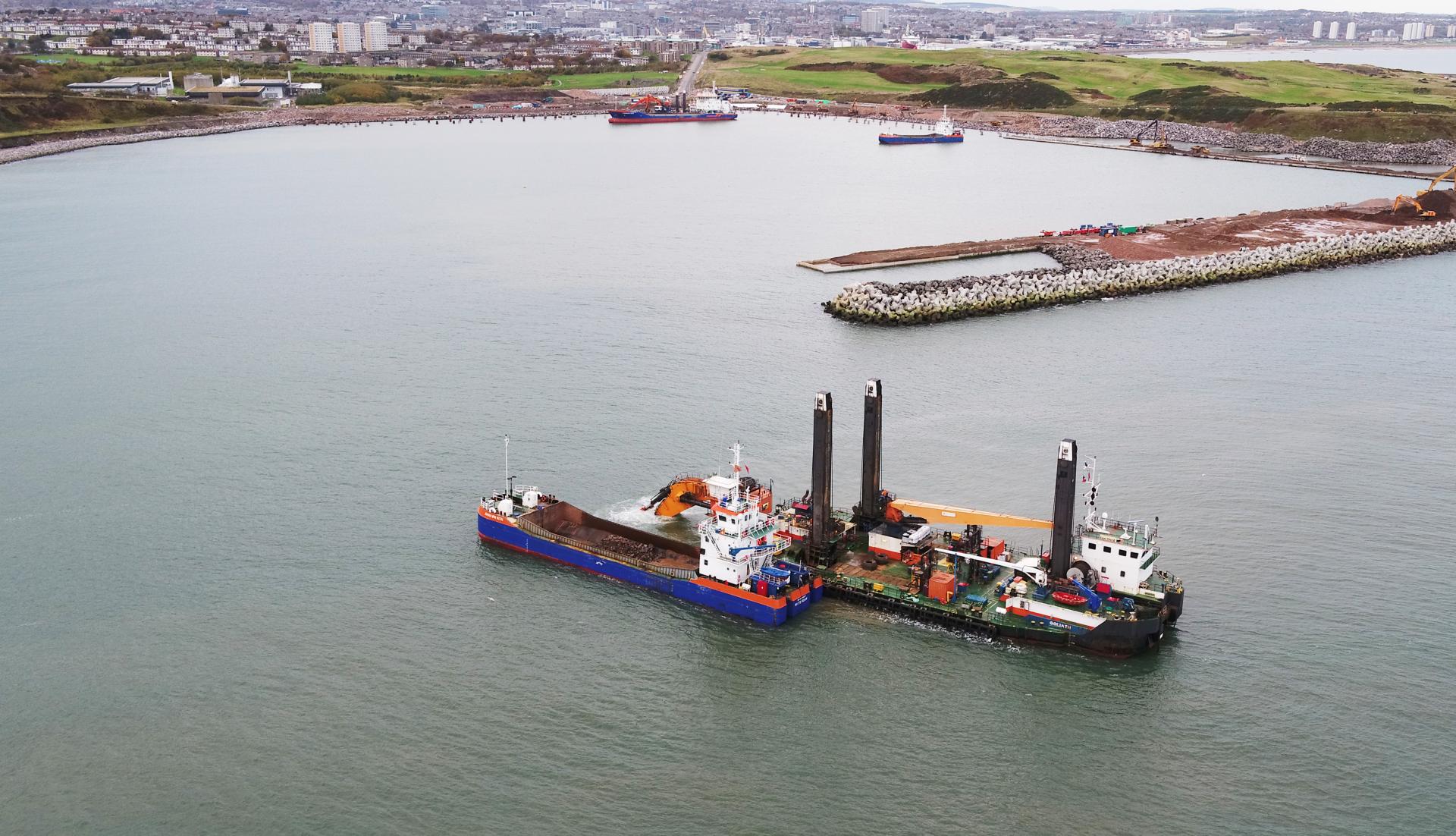 Van Oord wins another contract for Aberdeen Harbour Expansion Project