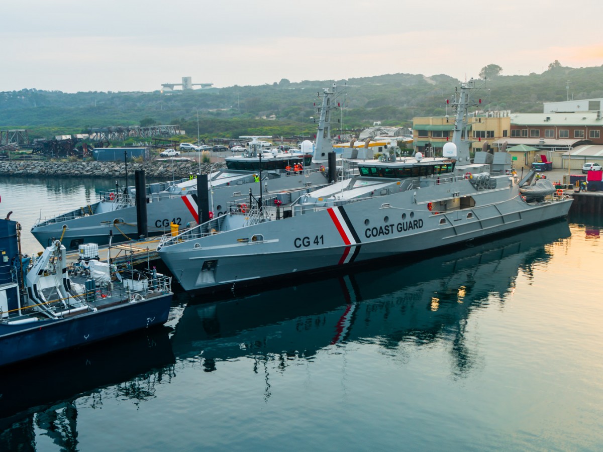 Austal Australia delivers two Cape-class patrol boats to Trinidad and Tobago Coast Guard