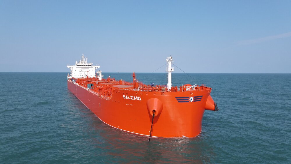 Klaveness Combination Carriers announces delivery of MV Balzani