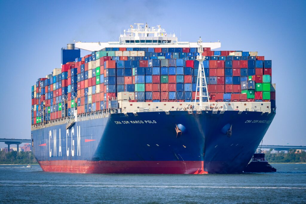 South Carolina Ports welcomes record-breaking CMA CGM MARCO POLO